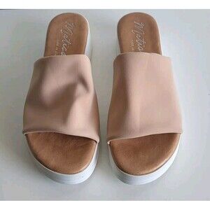 Matisse Paradise Platform Open-Toe Slide Sandals Size